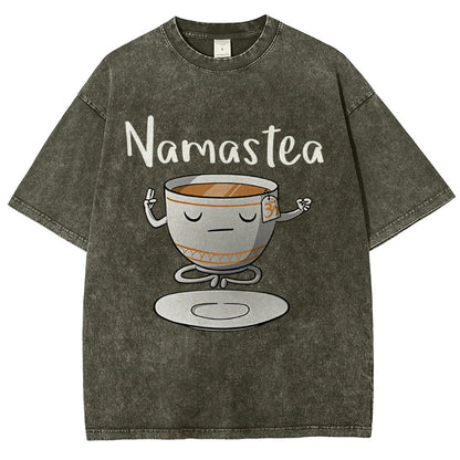 Namastea Vintage Distressed T-shirt