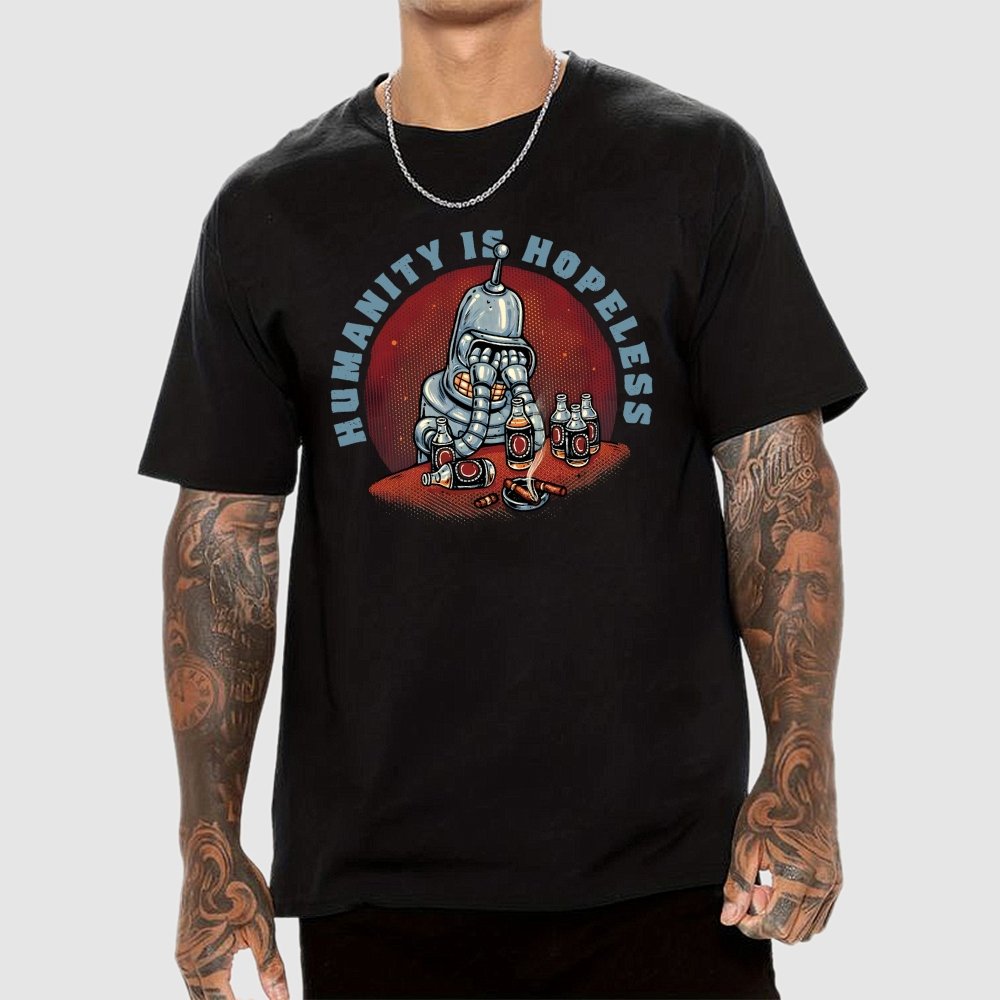 Humanity Is Hopeless Geek T-Shirt