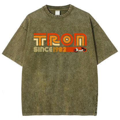 Retro Neon 1982 Vintage Distressed T-shirt