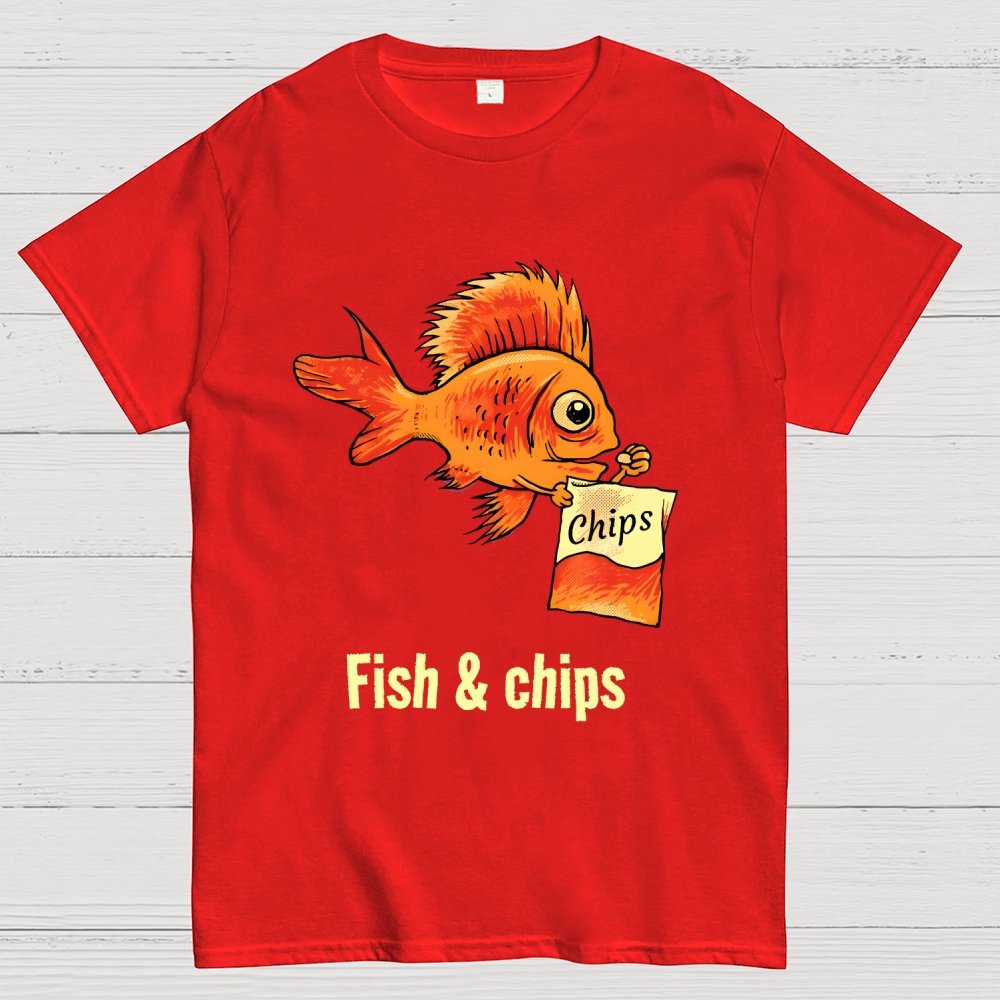 Fish & chips Geek T-Shirt