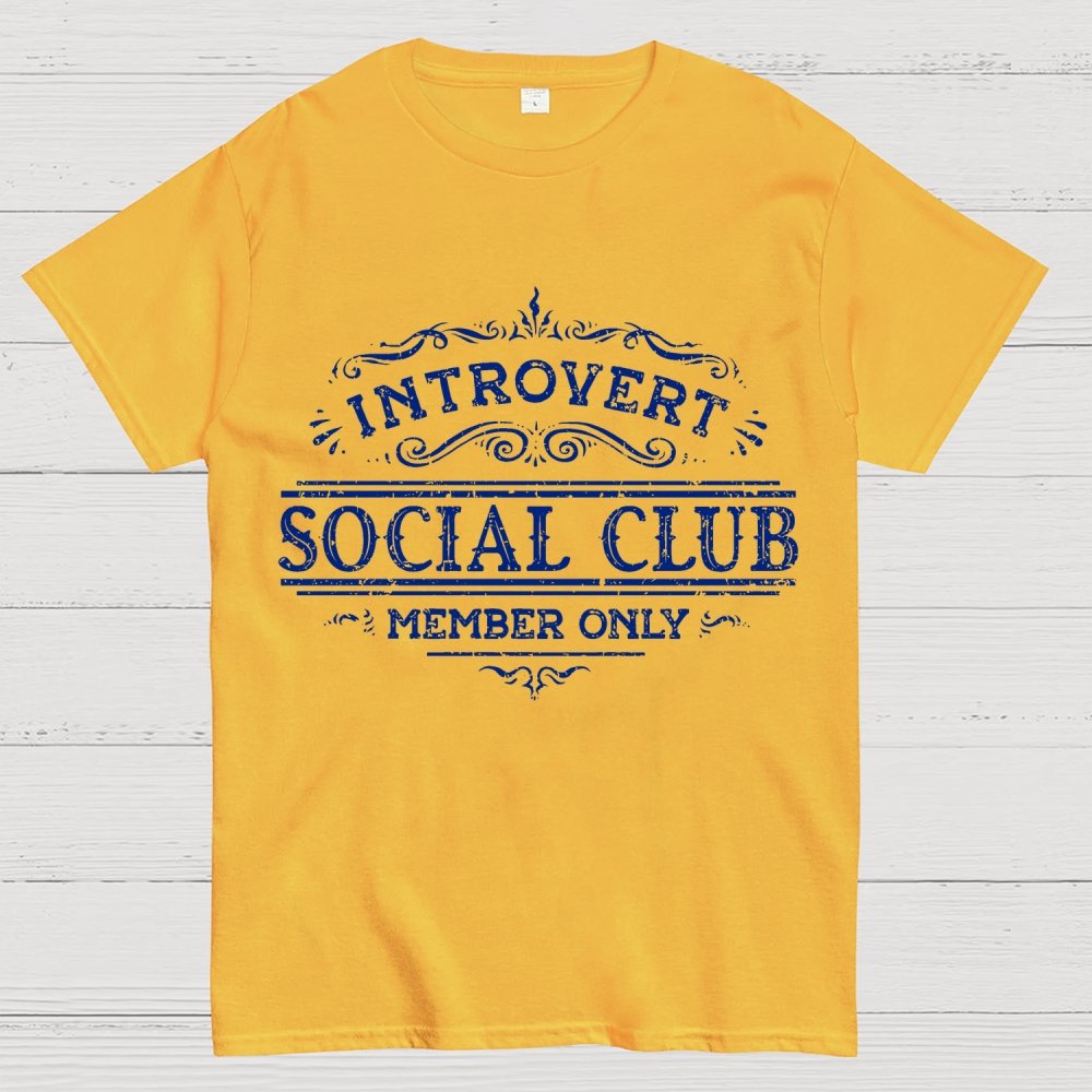 Introvert Social Club Geek T-Shirt