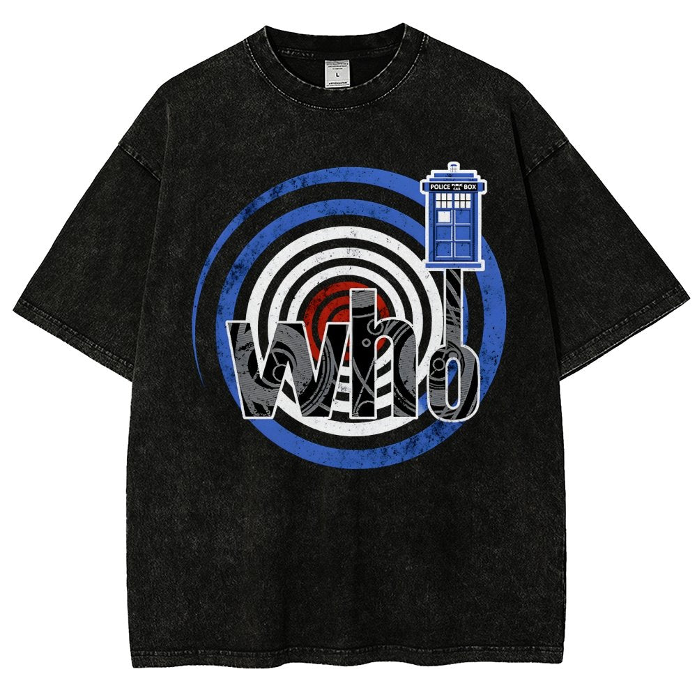 Wibbly Wobbly Song Machine Vintage Distressed T-shirt
