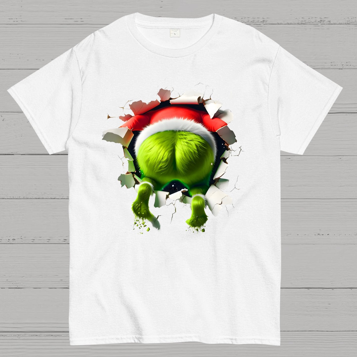 Funny Christmas Character Ass Geek T-Shirt