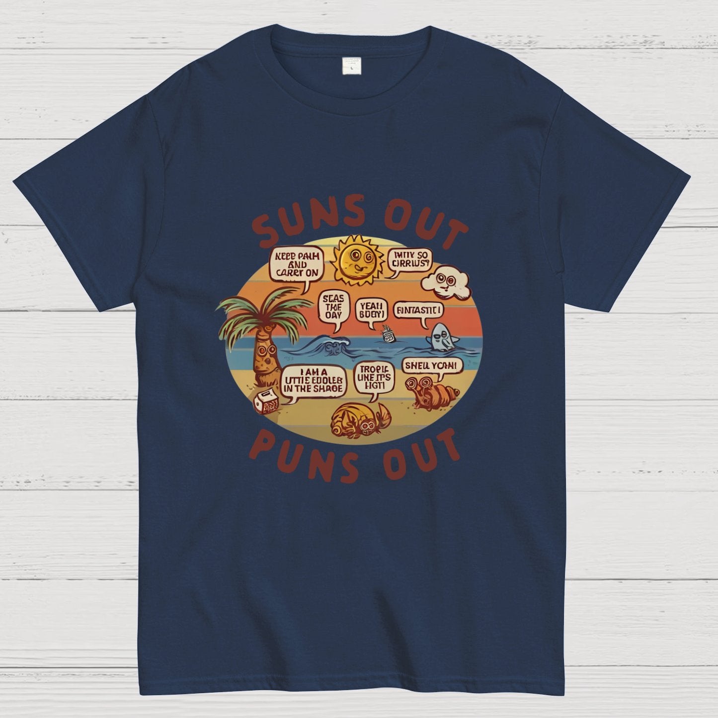 Suns out, Puns Out Nerdy T-Shirt