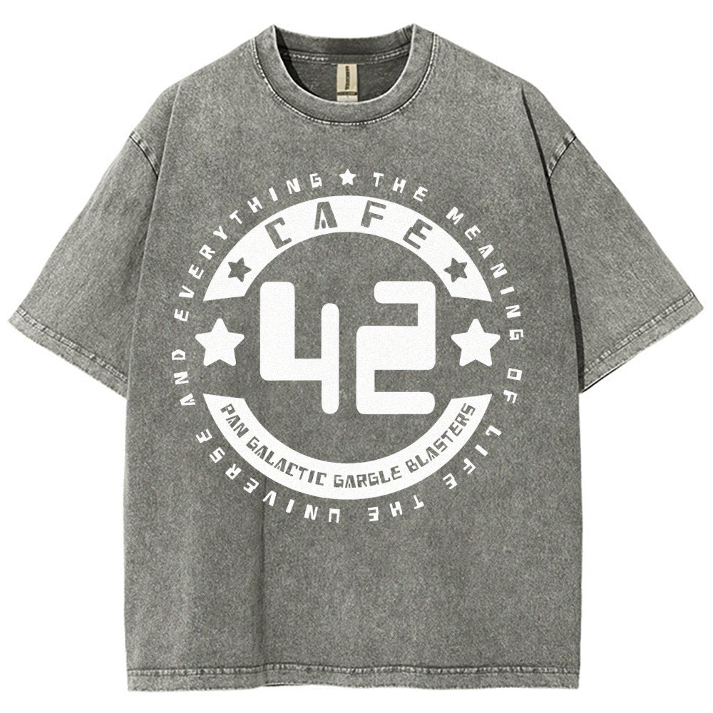 Cafe 42 Vintage Distressed T-shirt