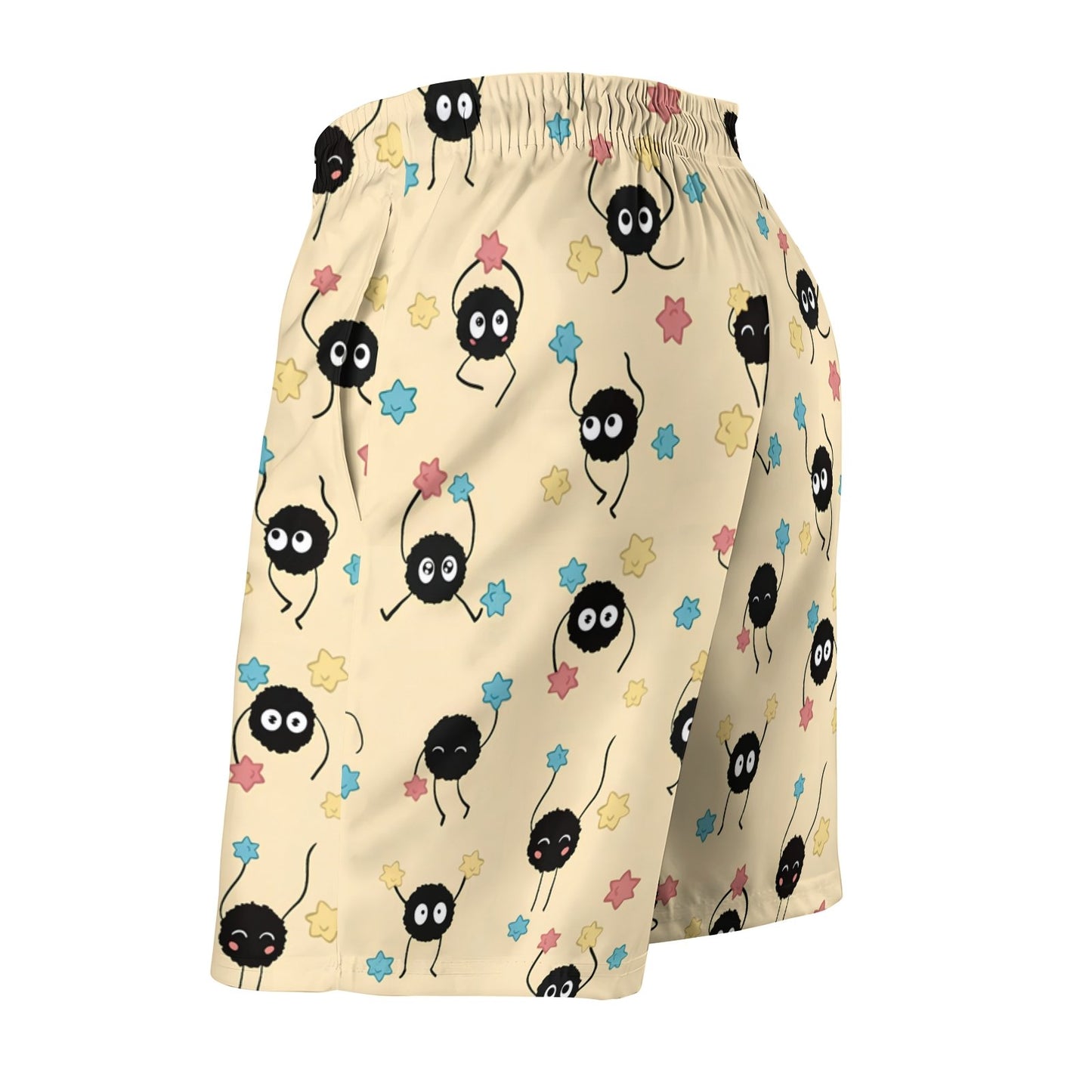 Cute Little Black Ball Geek Shorts