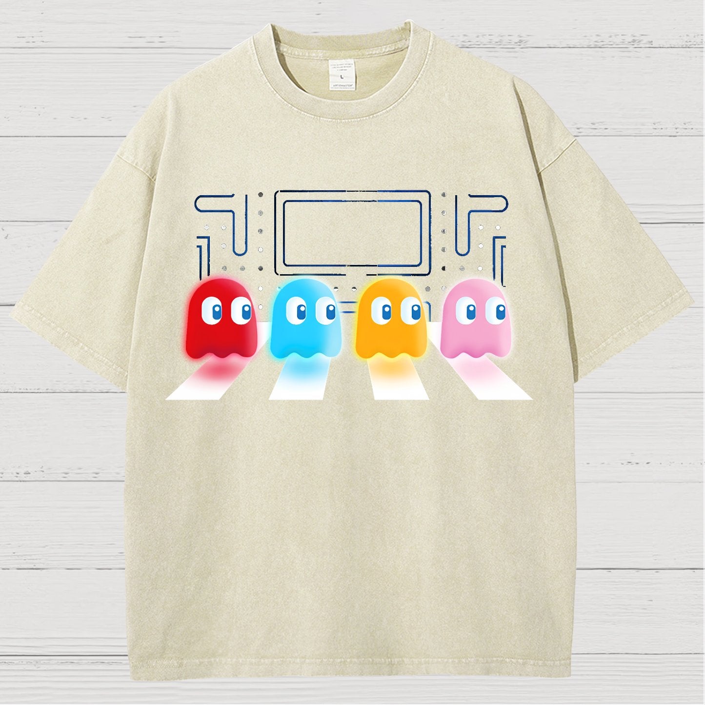 Retro Road Vintage Distressed T-shirt