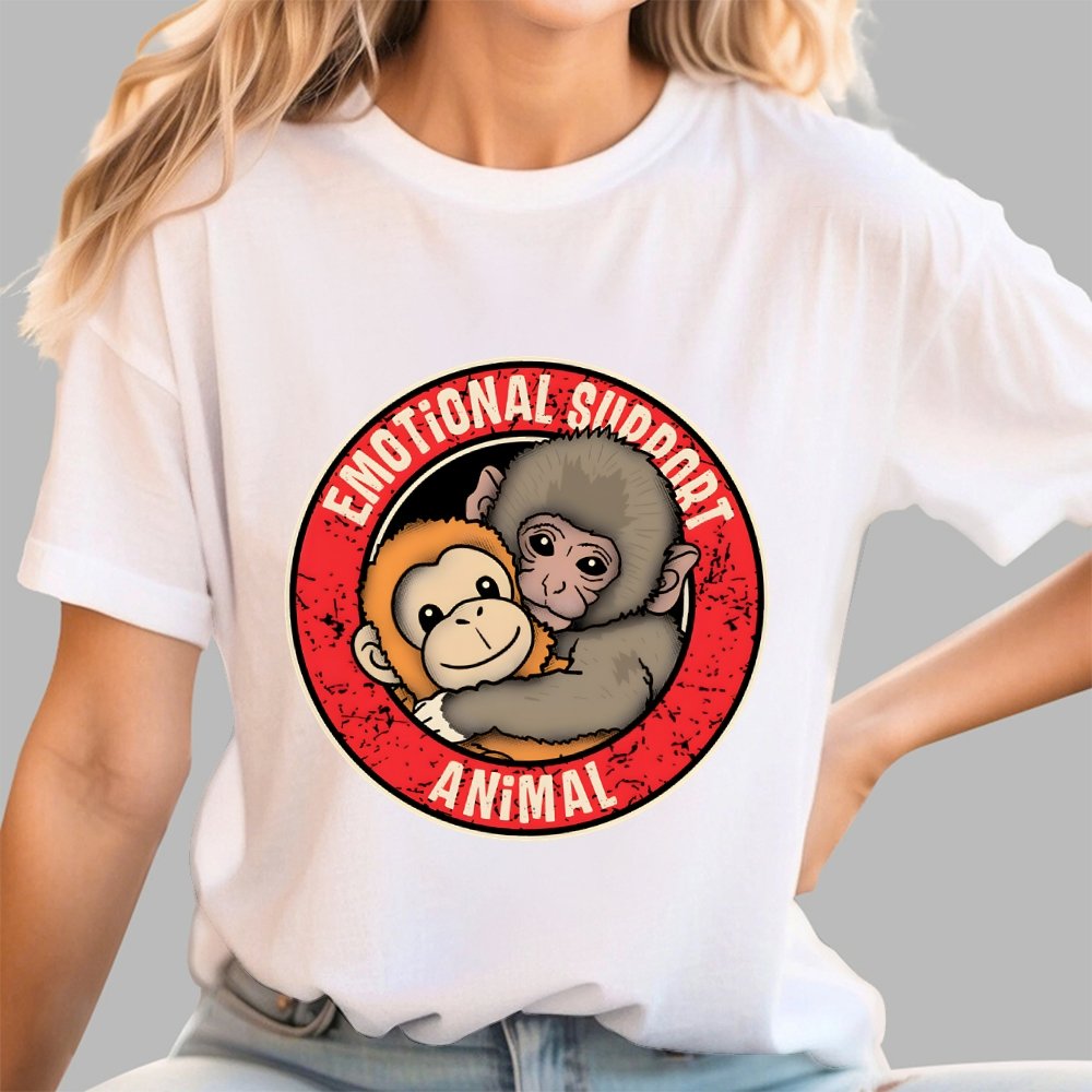 Emotional Support Animal Geek T-Shirt