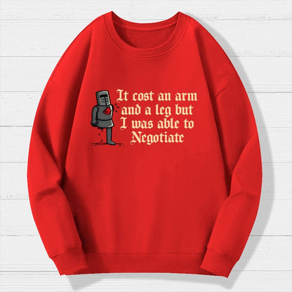 The Negotiation Geek Cotton Sweatshirt