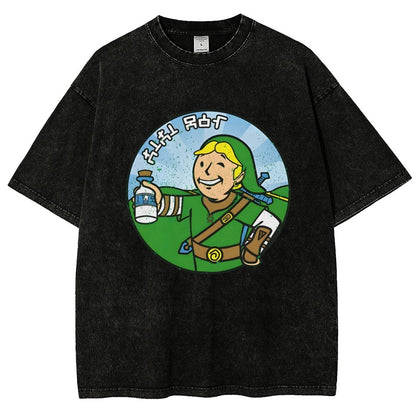 Mystic Milk Vintage Distressed T-shirt