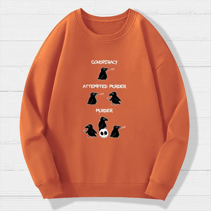 From Conspiracy To Murder Geek Cotton Sweatshirt