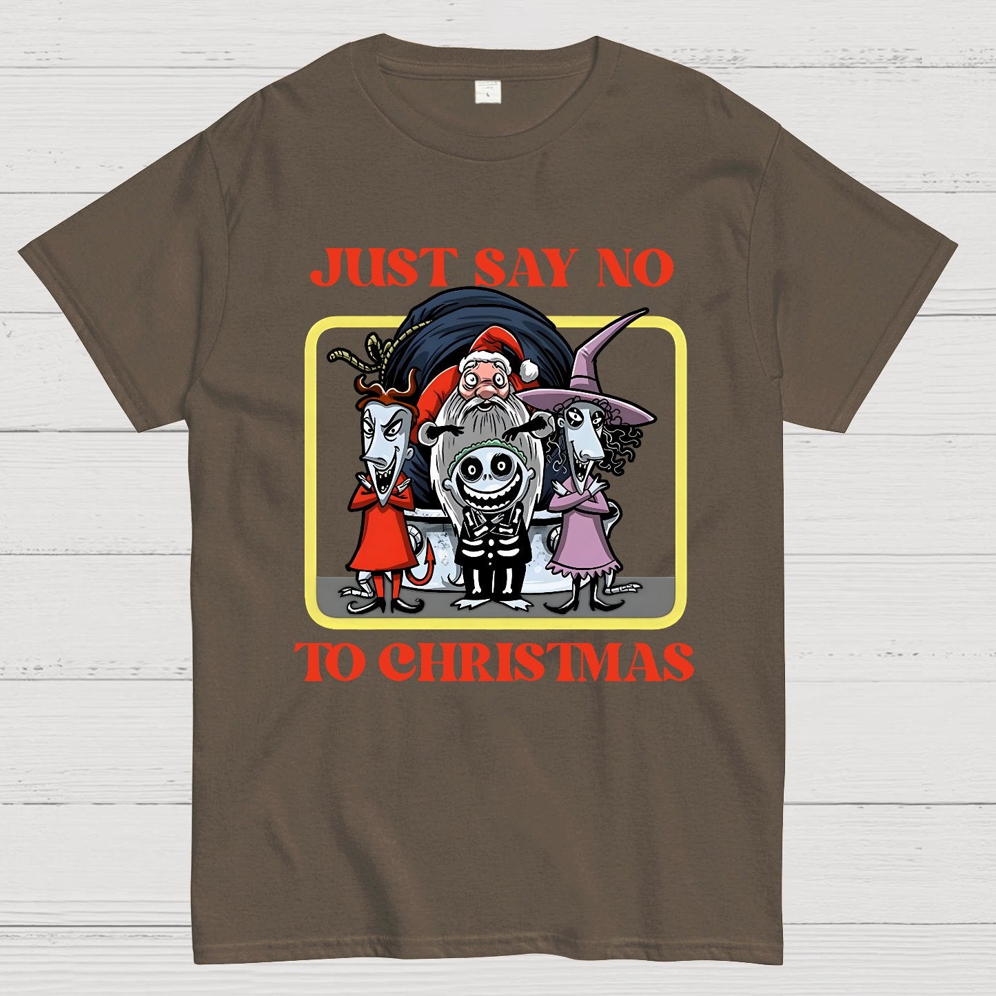 Say No to Christmas Geek T-Shirt