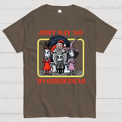 Say No to Christmas Geek T-Shirt