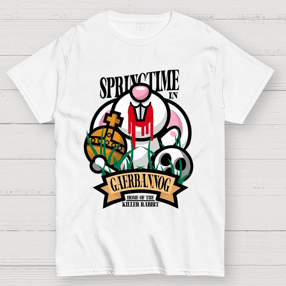 Spring Killer Rabbit Unisex Geek T-Shirt