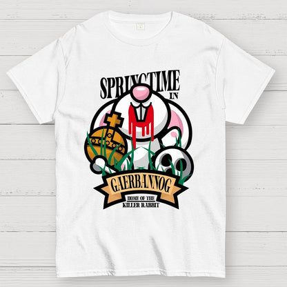 Spring Killer Rabbit Unisex Geek T-Shirt