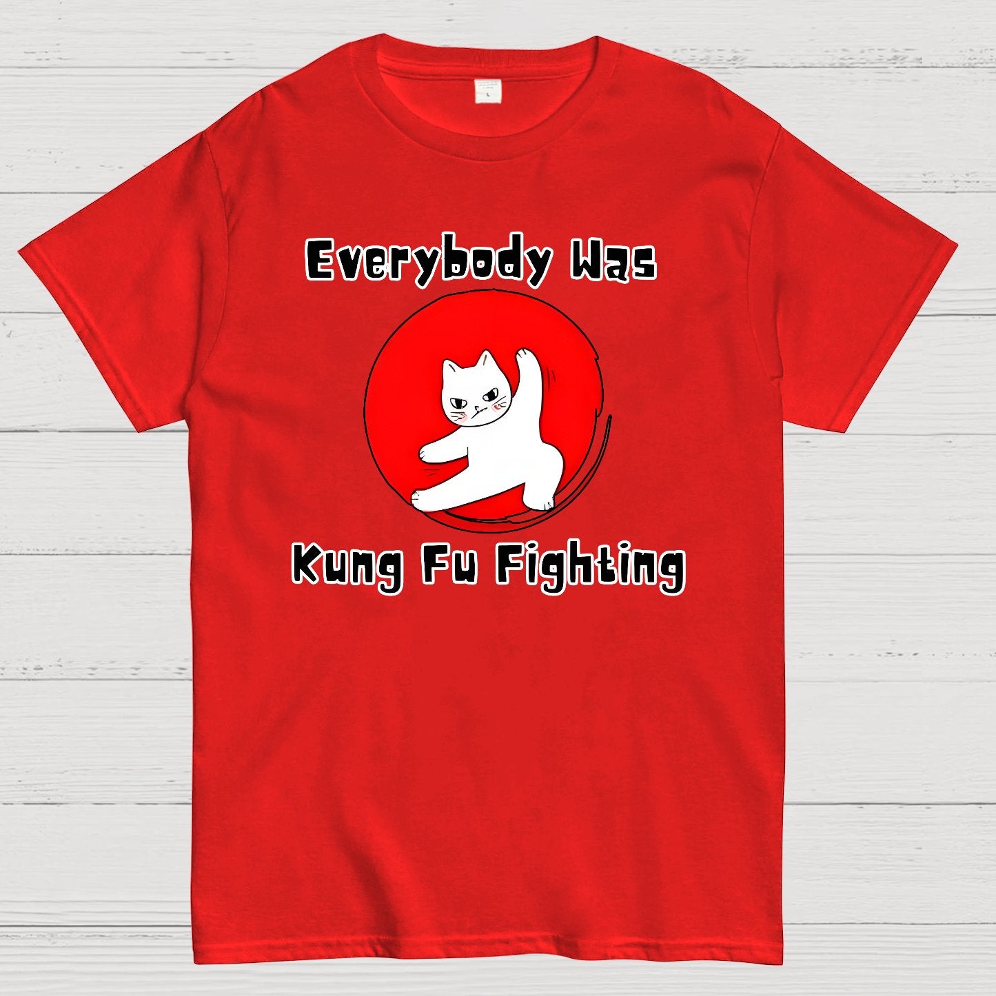 Everybody Was Kung Fu Fighting Geek T-Shirt