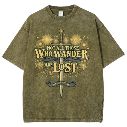 I might be lost Vintage Distressed T-shirt