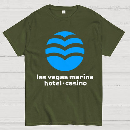 Marina Hotel & Casino - Vintage Las Vegas Unisex Geek T-Shirt