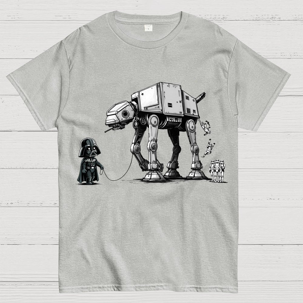 Imperial Robot Dog Poop Geek T-Shirt