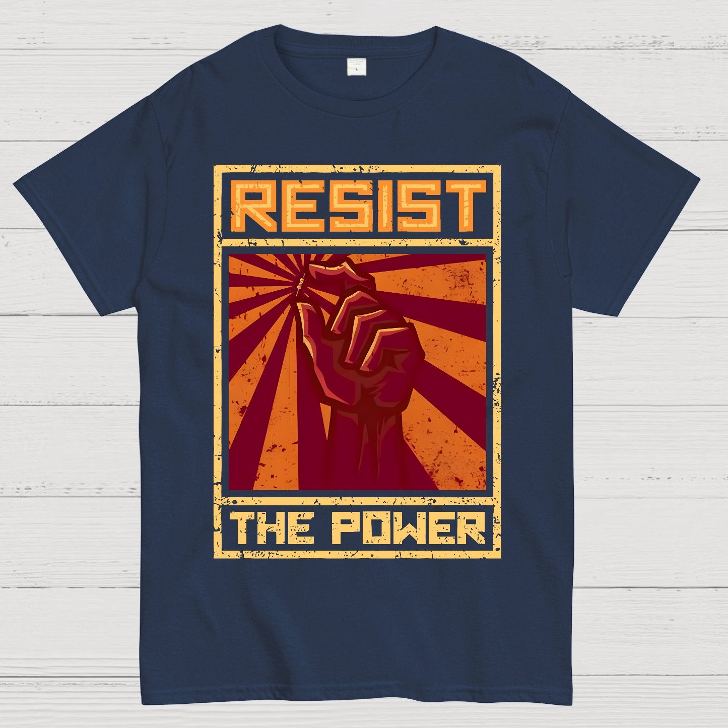 Resist the Power Geek T-Shirt