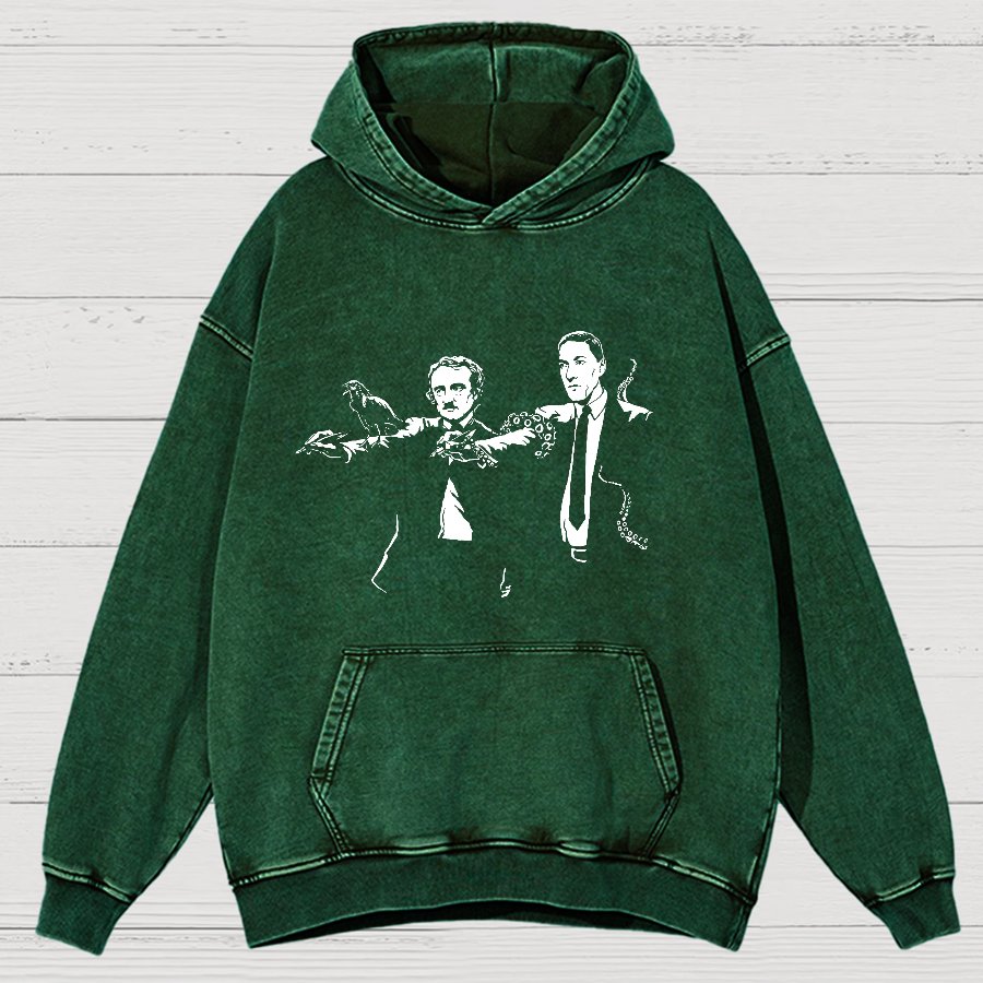 DARK FICTION II Vintage Distressed Hoodie