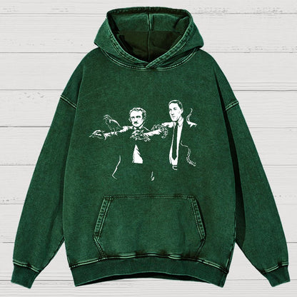 DARK FICTION II Vintage Distressed Hoodie