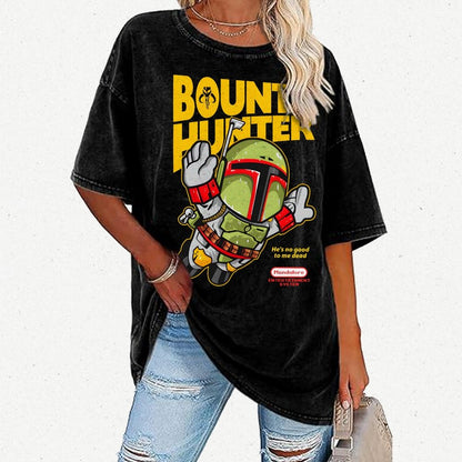 Super Hunter Vintage Distressed T-shirt