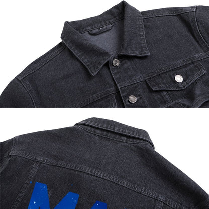 Crazy Guy With A Case Denim Jacket
