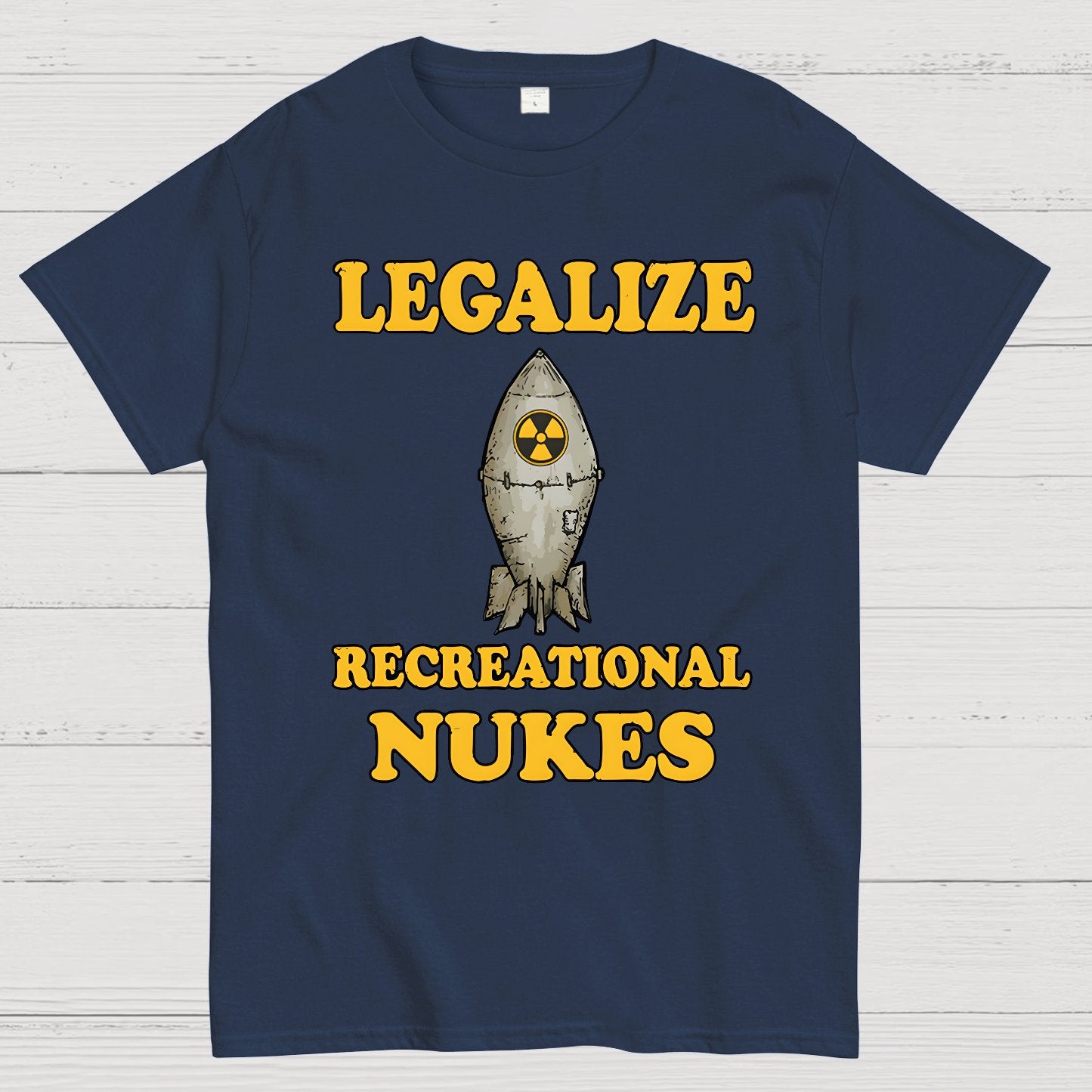Legalize Recreational Nukes Geek T-Shirt