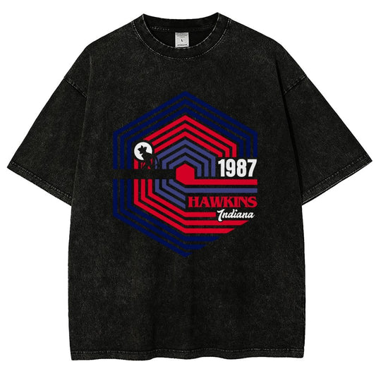 Stranger 87 Vintage Distressed T-shirt
