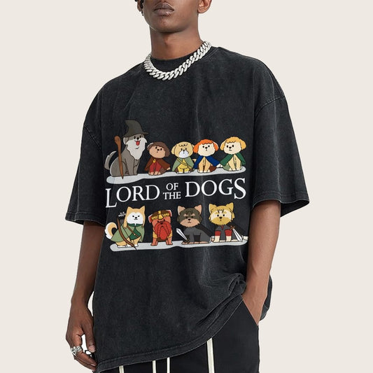 King Of The Dogs Vintage Distressed T-shirt