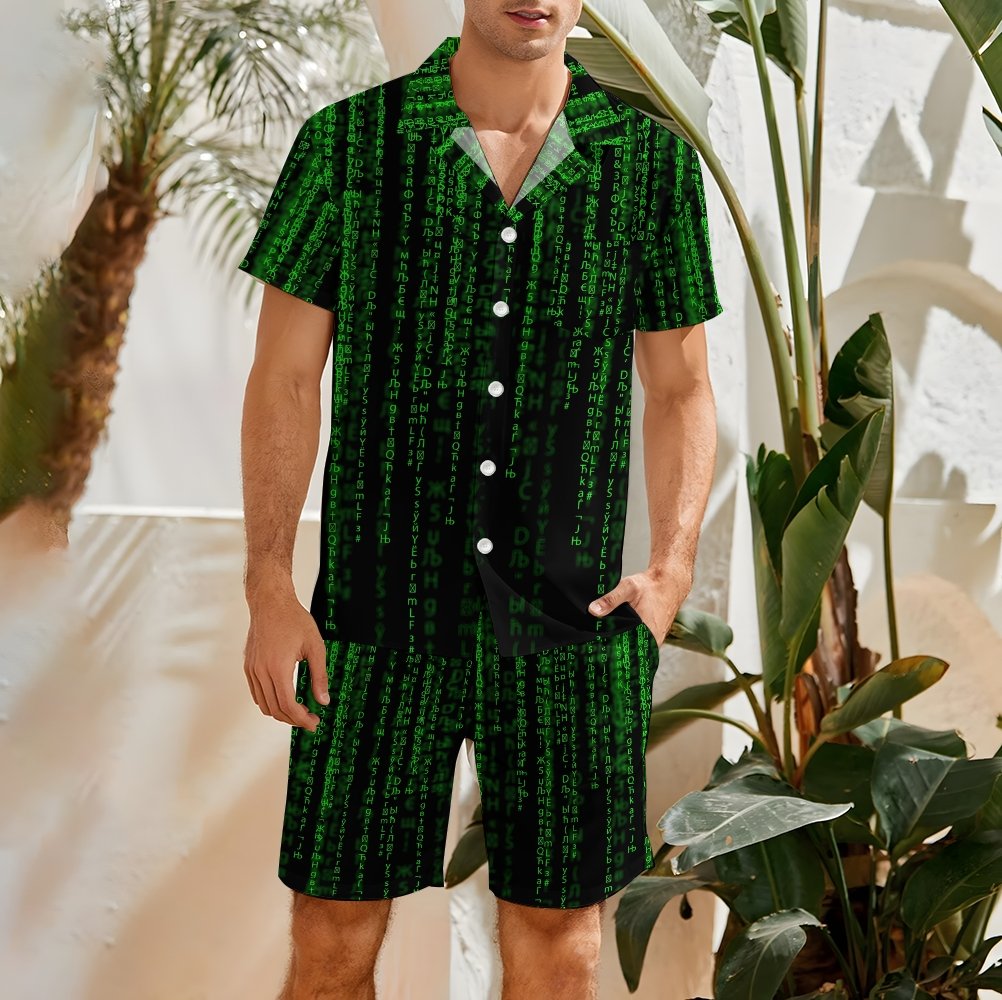 Programmer Offset Code Hawaiian Shirt Set