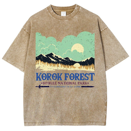 Legendary Forest Vintage Distressed T-shirt