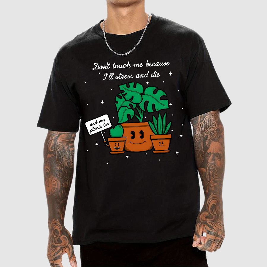 Stress And Die Geek T-Shirt
