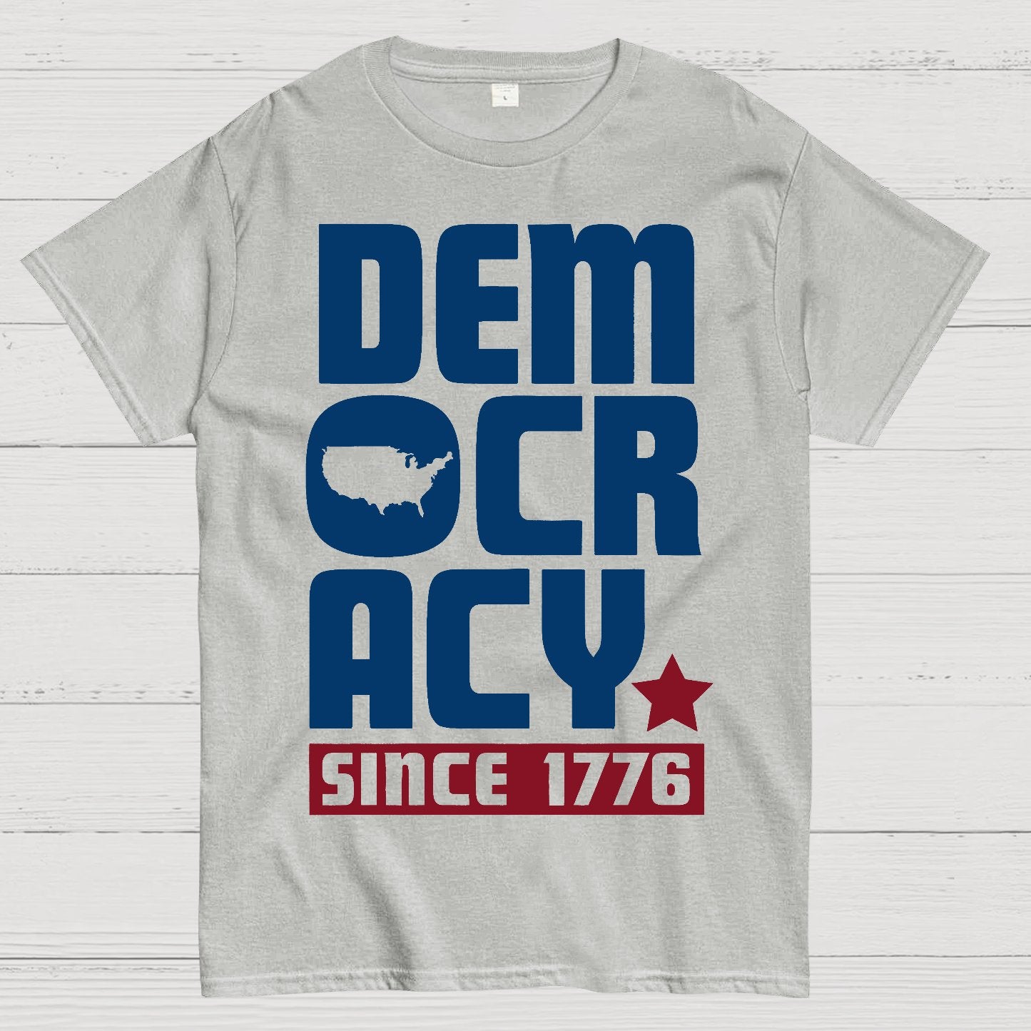 Democracy Since 1776 Geek T-Shirt