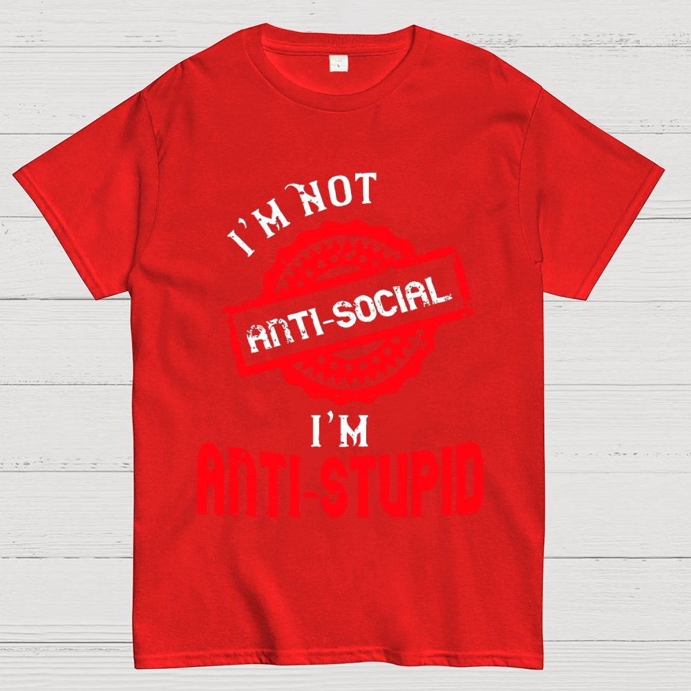 Anti-Stupid Geek T-Shirt