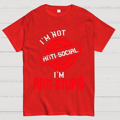 Anti-Stupid Geek T-Shirt