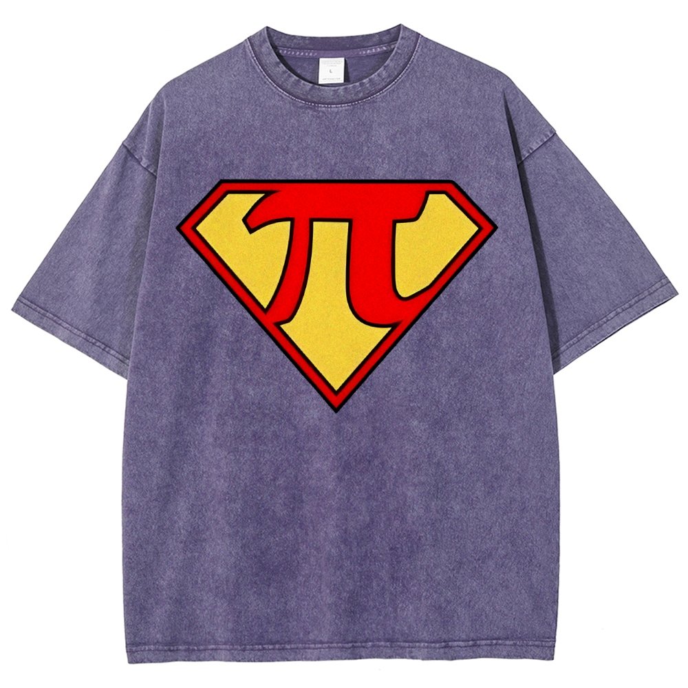 Super Pi Hero Vintage Distressed T-shirt