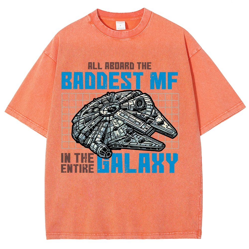 Baddest in the galaxy Vintage Distressed T-shirt