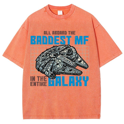 Baddest in the galaxy Vintage Distressed T-shirt