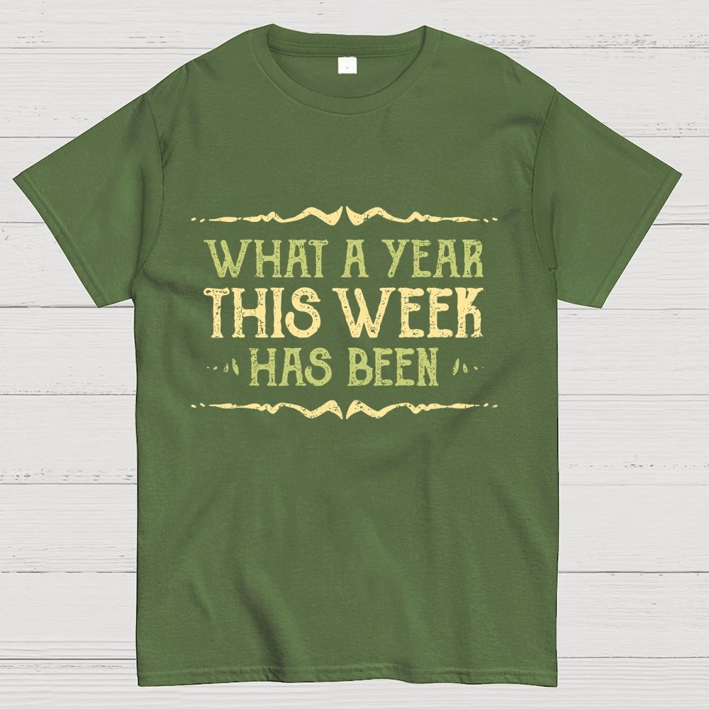 What A Year Geek T-Shirt