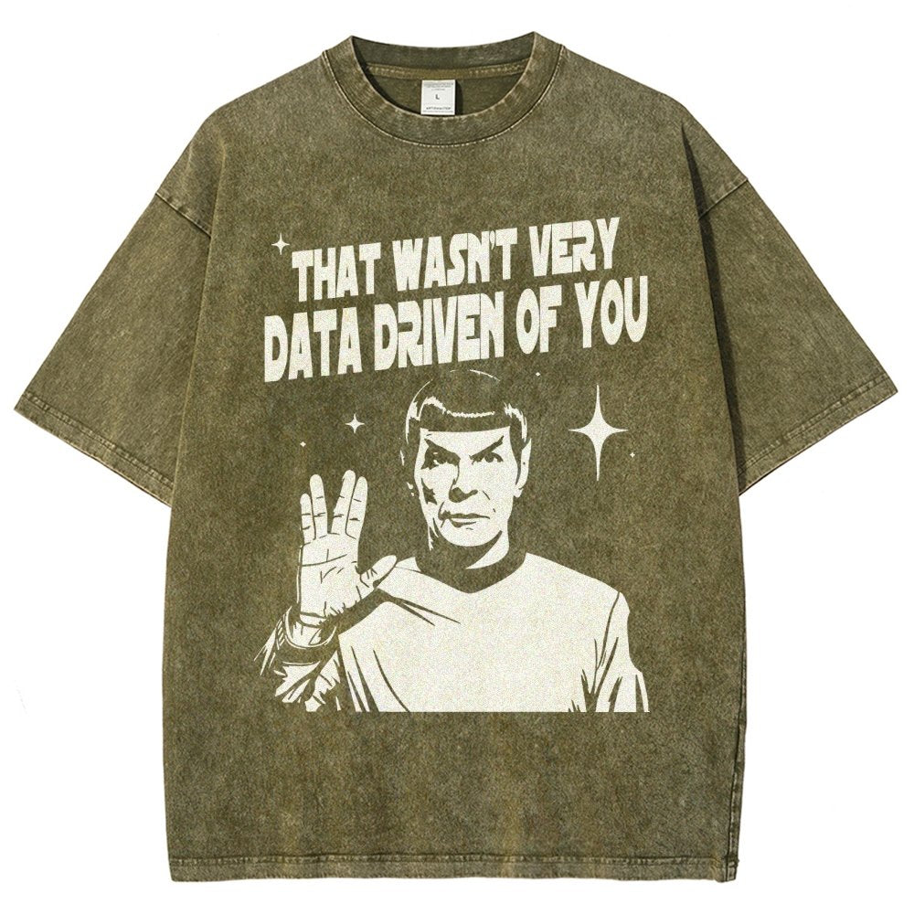 That Wasn't Very Logic Based Of You Vintage Distressed T-shirt