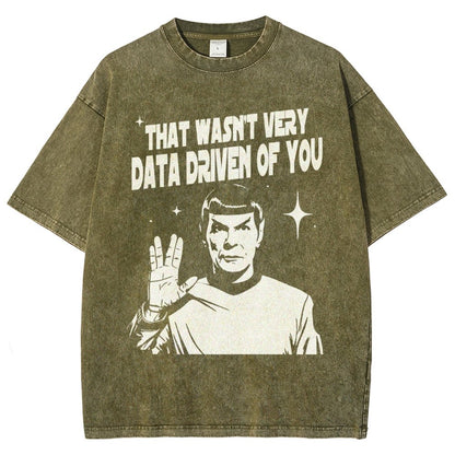 That Wasn't Very Logic Based Of You Vintage Distressed T-shirt