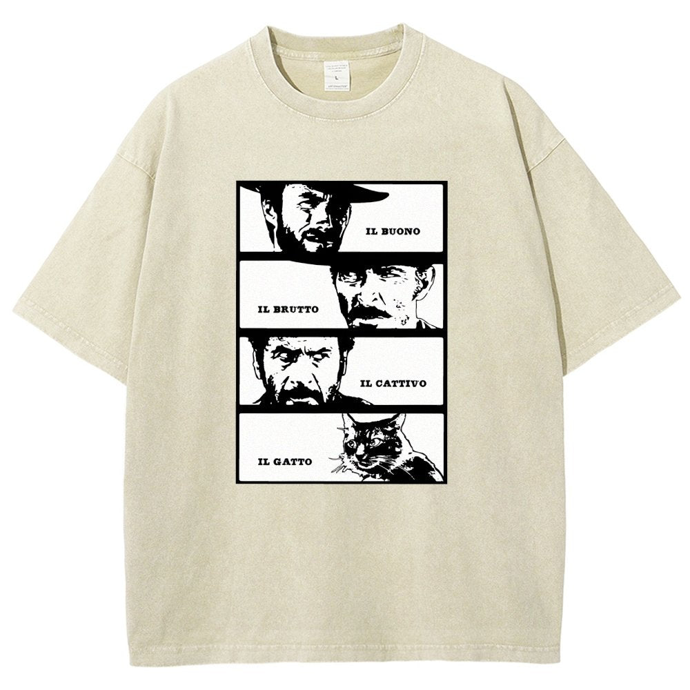 Four Buddies Vintage Distressed T-shirt