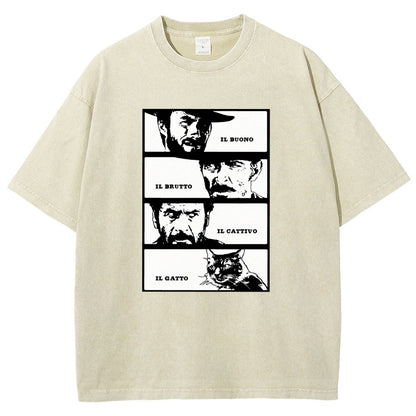 Four Buddies Vintage Distressed T-shirt