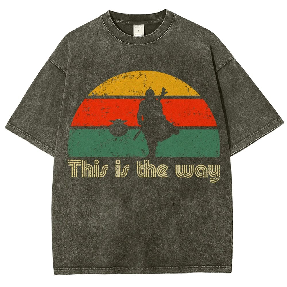 The Retro Way Vintage Distressed T-shirt