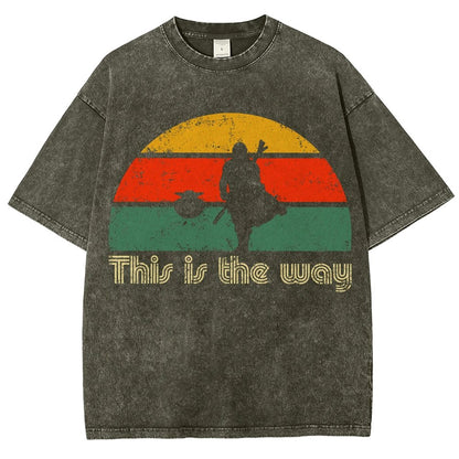 The Retro Way Vintage Distressed T-shirt
