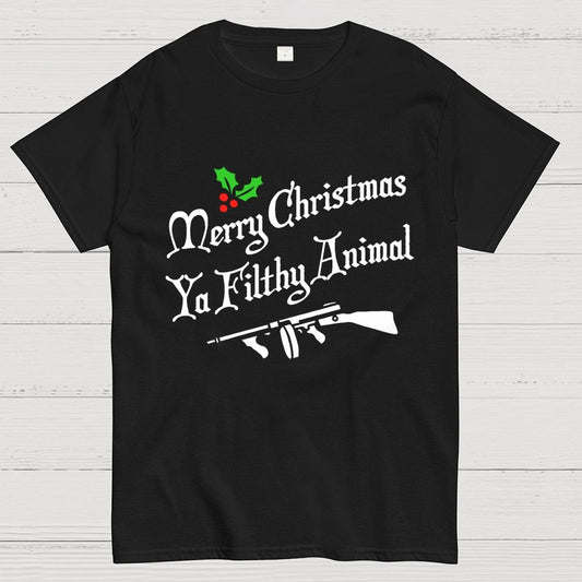 MERRY CHRISTMAS YA FILTHY ANIMAL Geek T-Shirt