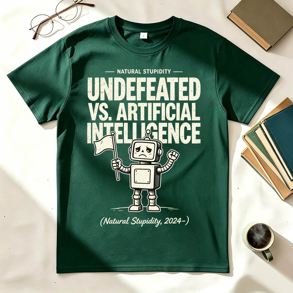 Undefeated vs. Artificial Intelligence T-Shirt