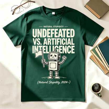 Undefeated vs. Artificial Intelligence T-Shirt